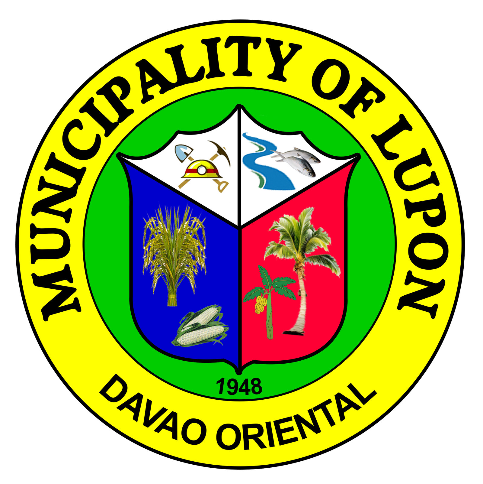 Municipality of Lupon logo